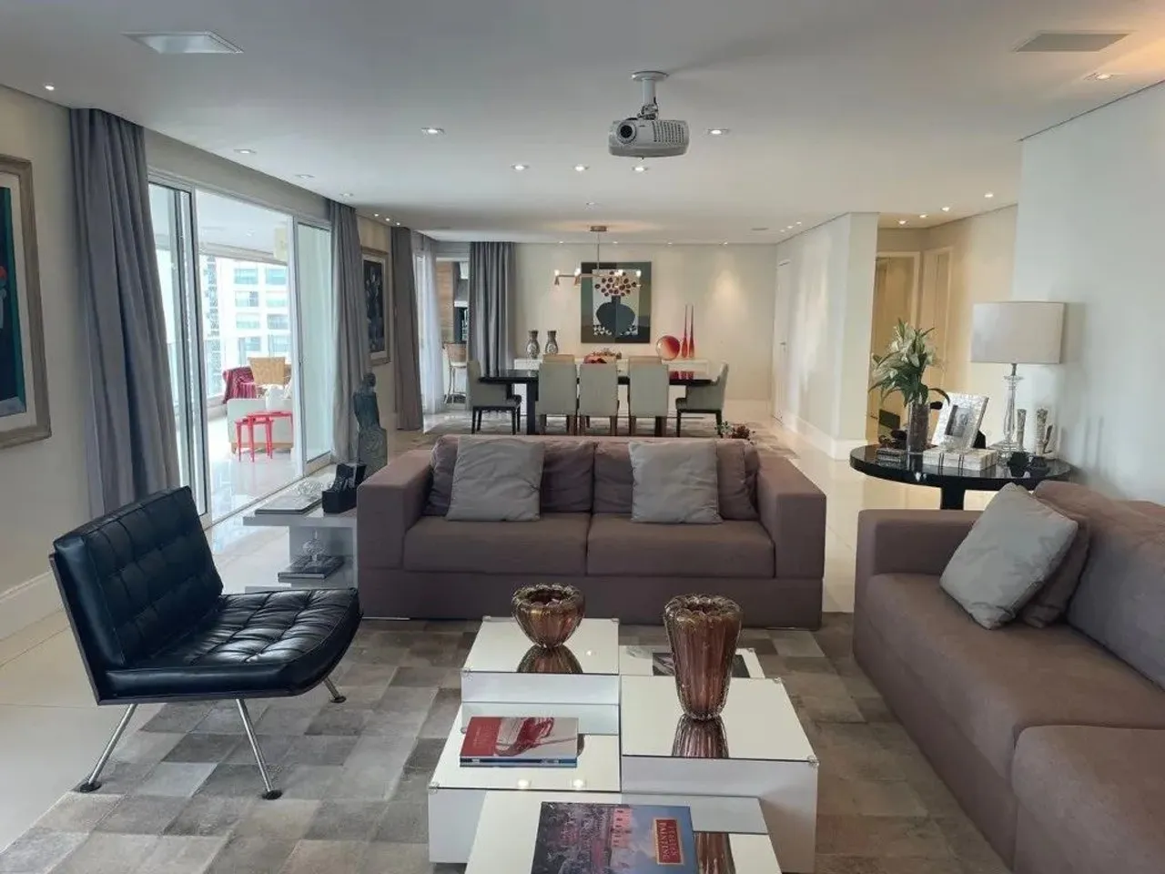 Condominio Sophistic Campo Belo, Apartamento para locação de 380m² com 4 suítes, 5 banheir