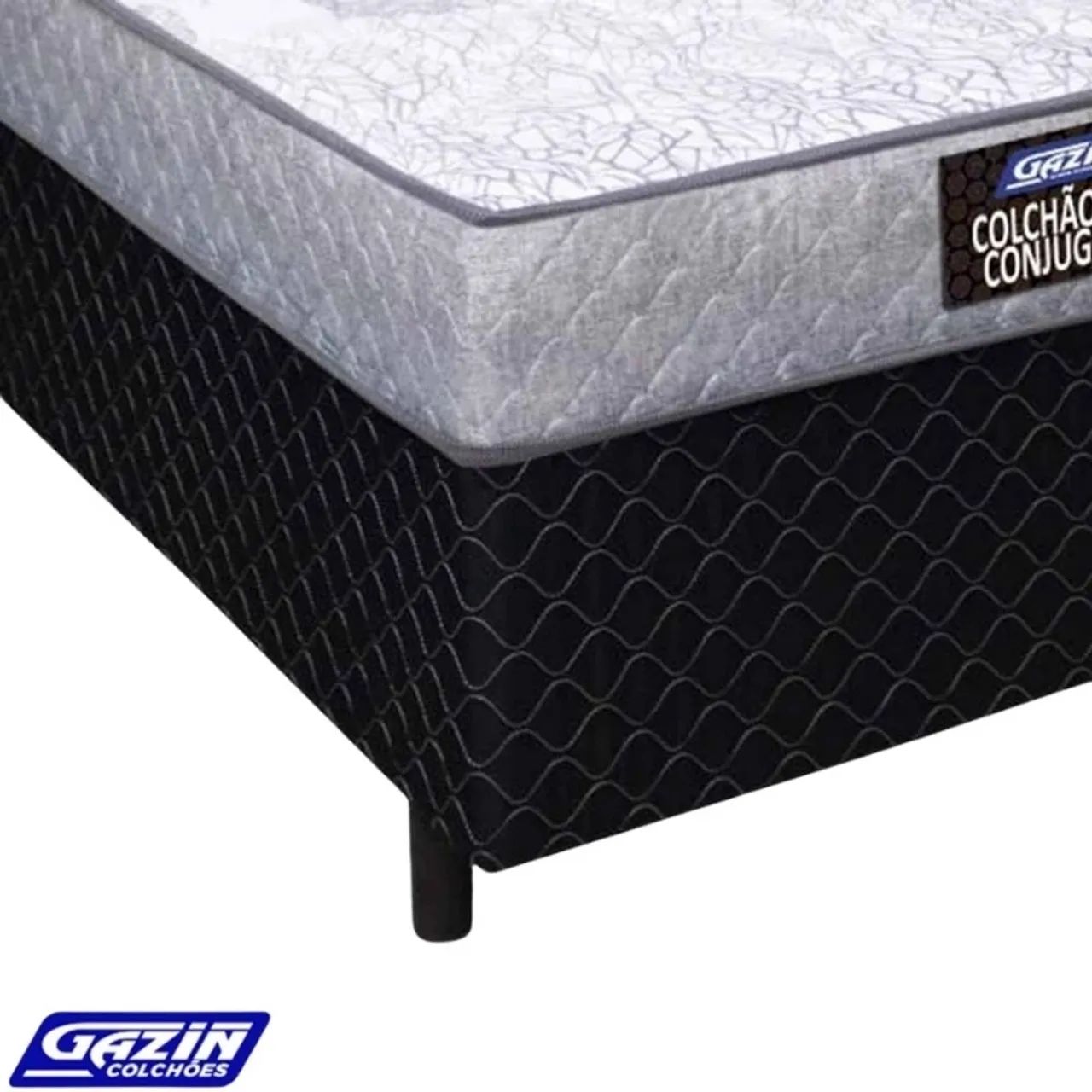 Cama Box Solteiro D28 Gazin Colchões- Produto Novo  - Foto 3