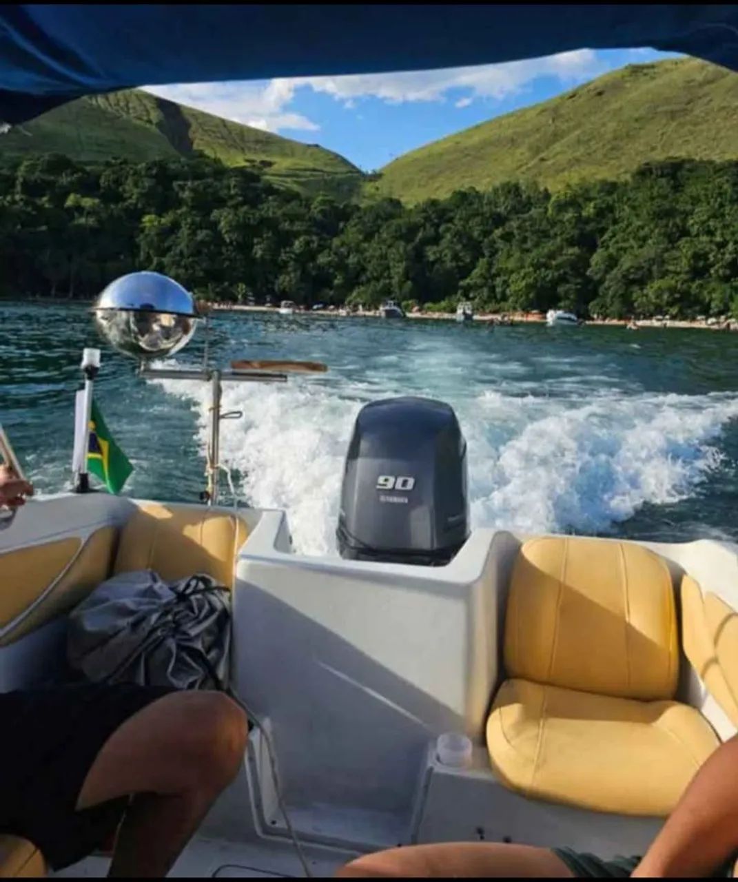 Lancha runner 19 pés 8+1 - Foto 2