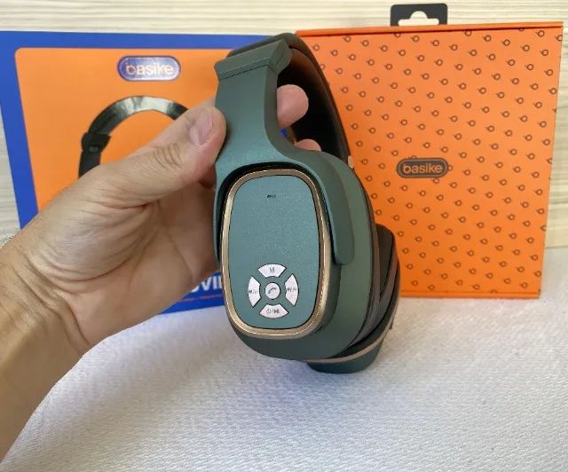Fone de Ouvido Bluetooth Over-Ear Basike BA-FON6667 ? 2 em 1: Fone e Caixa de Som - Foto 4