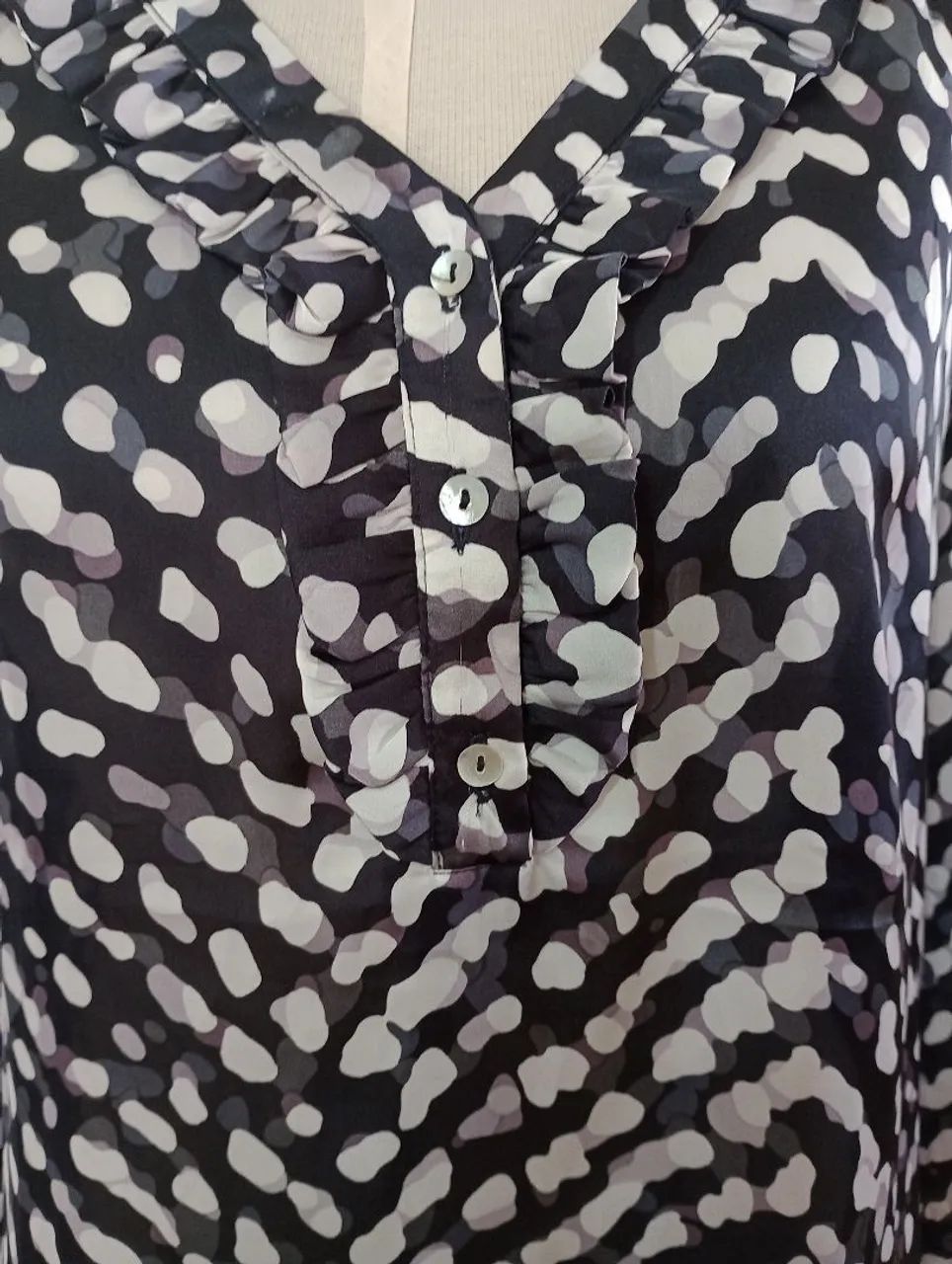 Camisa estilo bata plus size - Foto 2