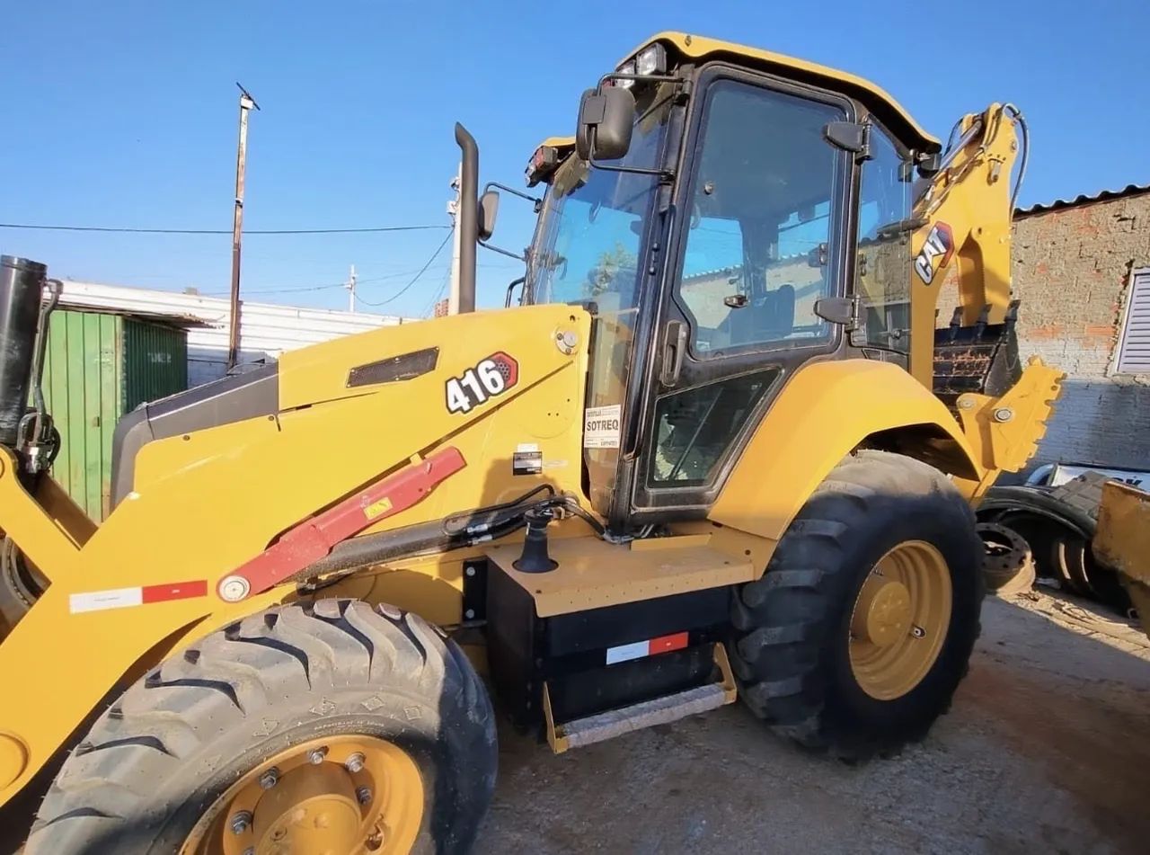 Retroescavadeira Caterpillar 416 ano 2025, 4x4, 0 hora, sem uso, em SP - Foto 2