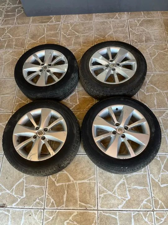 Jogo de Rodas Renualt Sandero Stepway 2014 - Rs Auto Peças 