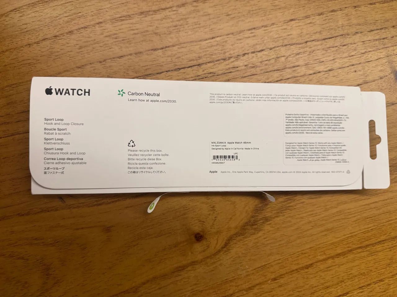 Pulseira para Apple Watch em Nylon Trançado - Preto azul - Foto 4
