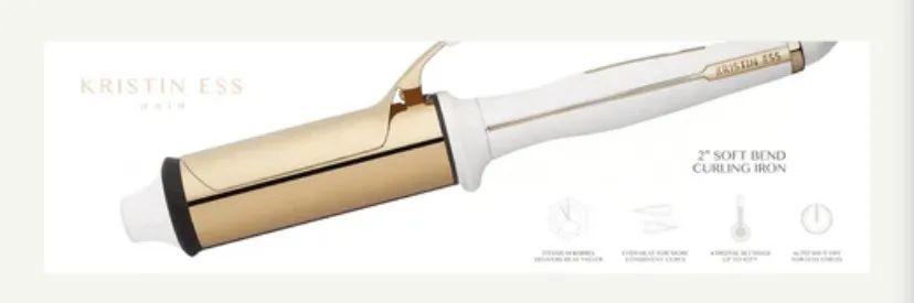 Escova Modeladora   2"  SOFT BEND CURLING IRON - KRISTIN ESS - Foto 2