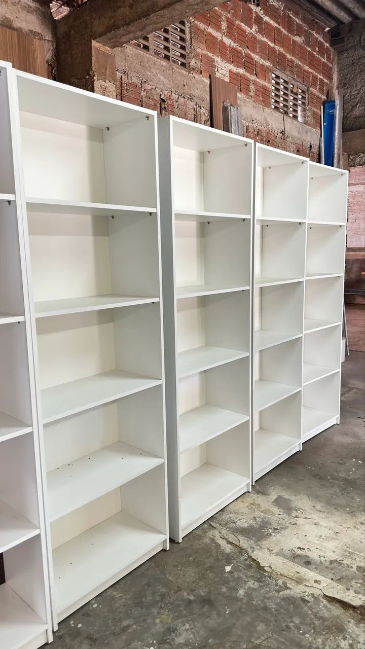 ARMÁRIO MULTIUSO BRANCO DE MDF DISPONÍVEL  - Foto 3