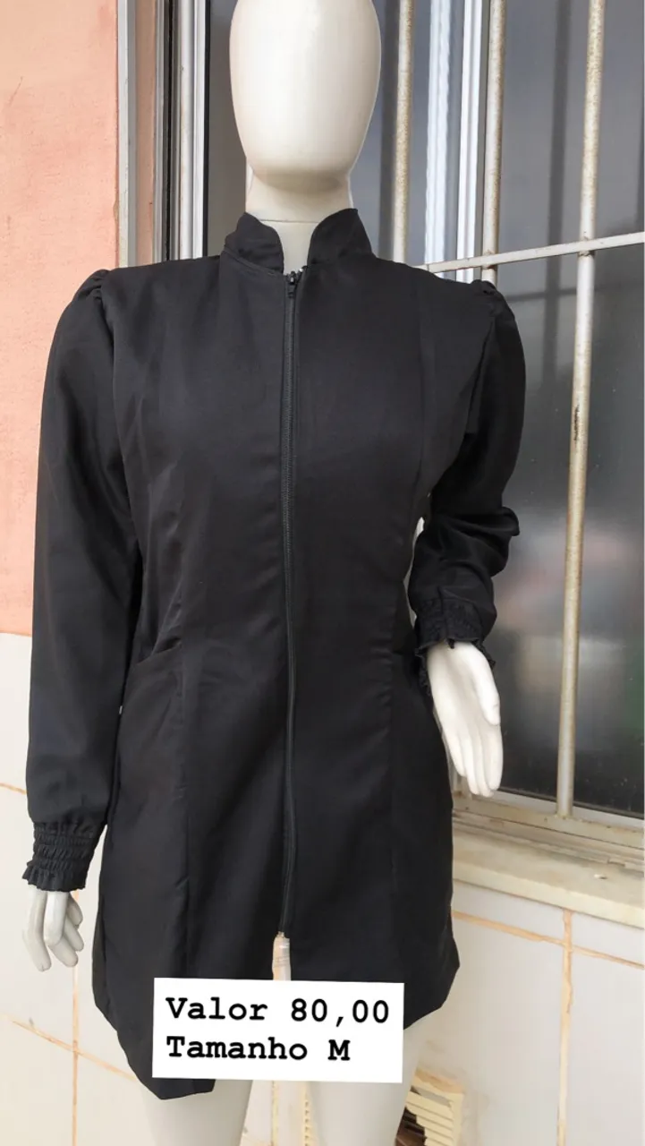 Casaco Feminino Preto Tamanhos variados