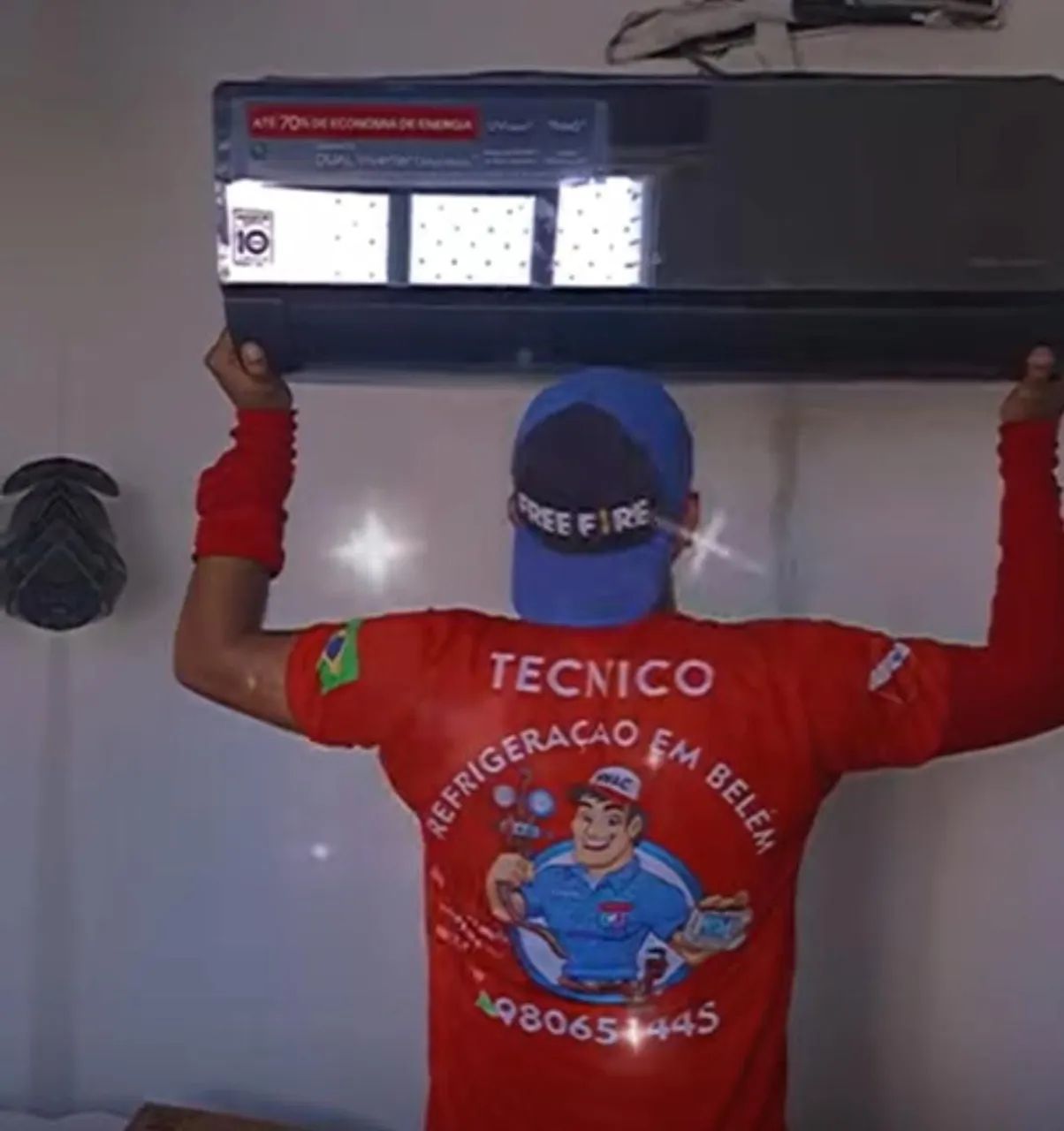 Manutençao e Instalação Split Ar Condicionado Limpeza