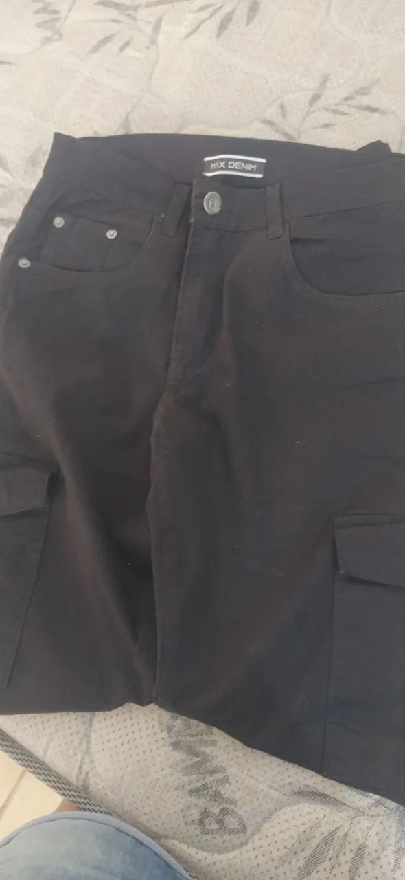 Calça Jeans Max Denim Preta - Foto 2