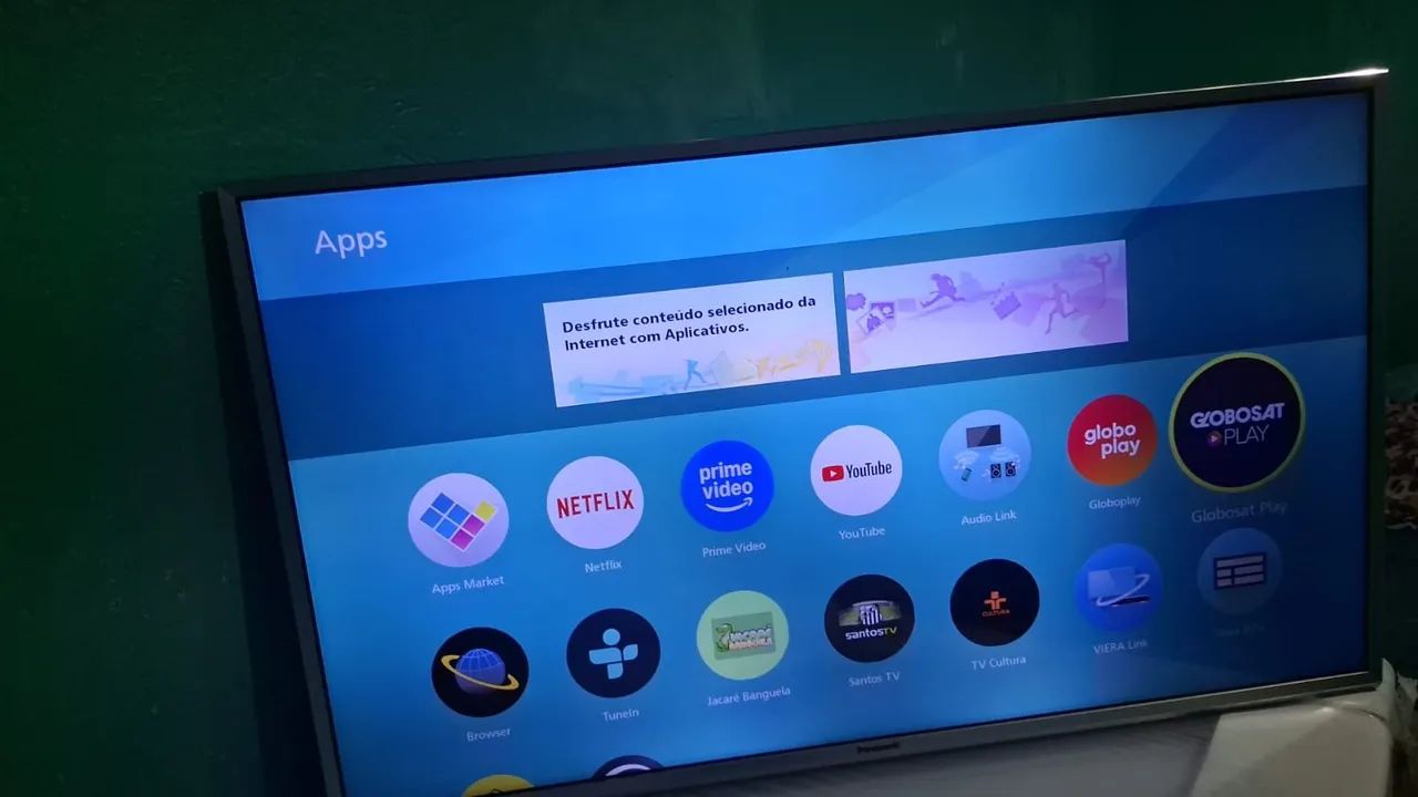 Tv smart Panasonic 43 polegadas com suporte de parede faço entrega  - Foto 3