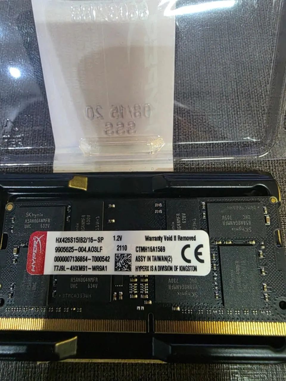Memória RAM Notebook 16GB DDR4 2666MHz HyperX Impact - Foto 4