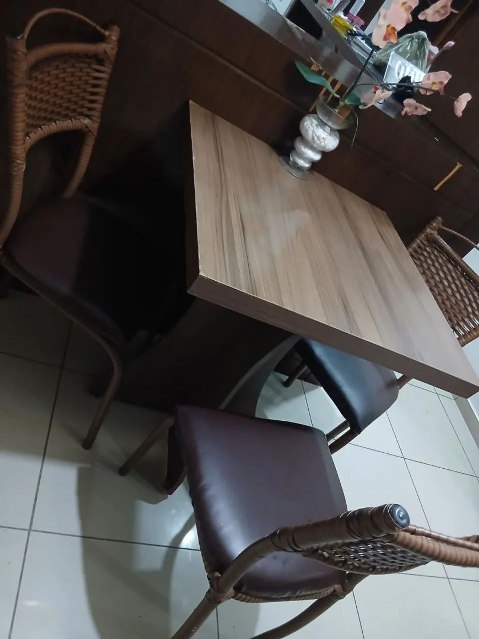 Mesa em MDF 80x80  - Foto 2
