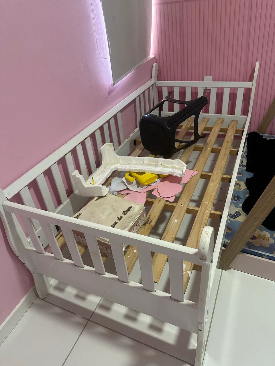 Cama babá + colchão 
