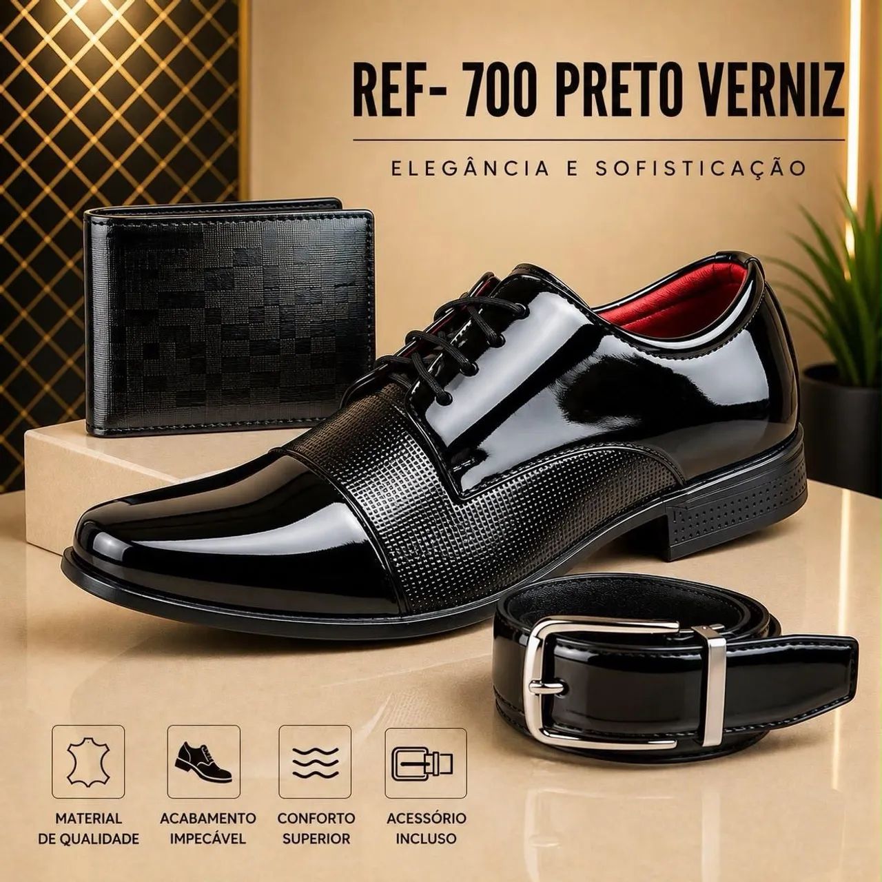 Sapato social preto 