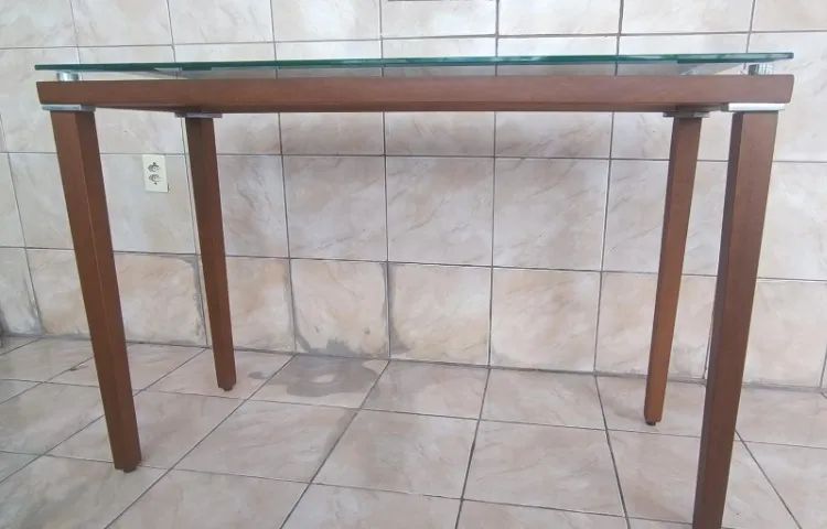 Mesa Aparadora de Jantar em Madeira - Foto 3
