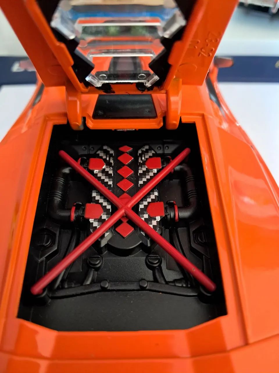 LAMBORGHINI COUNTHACH 1/24 LARANJA 1/24 - Foto 4