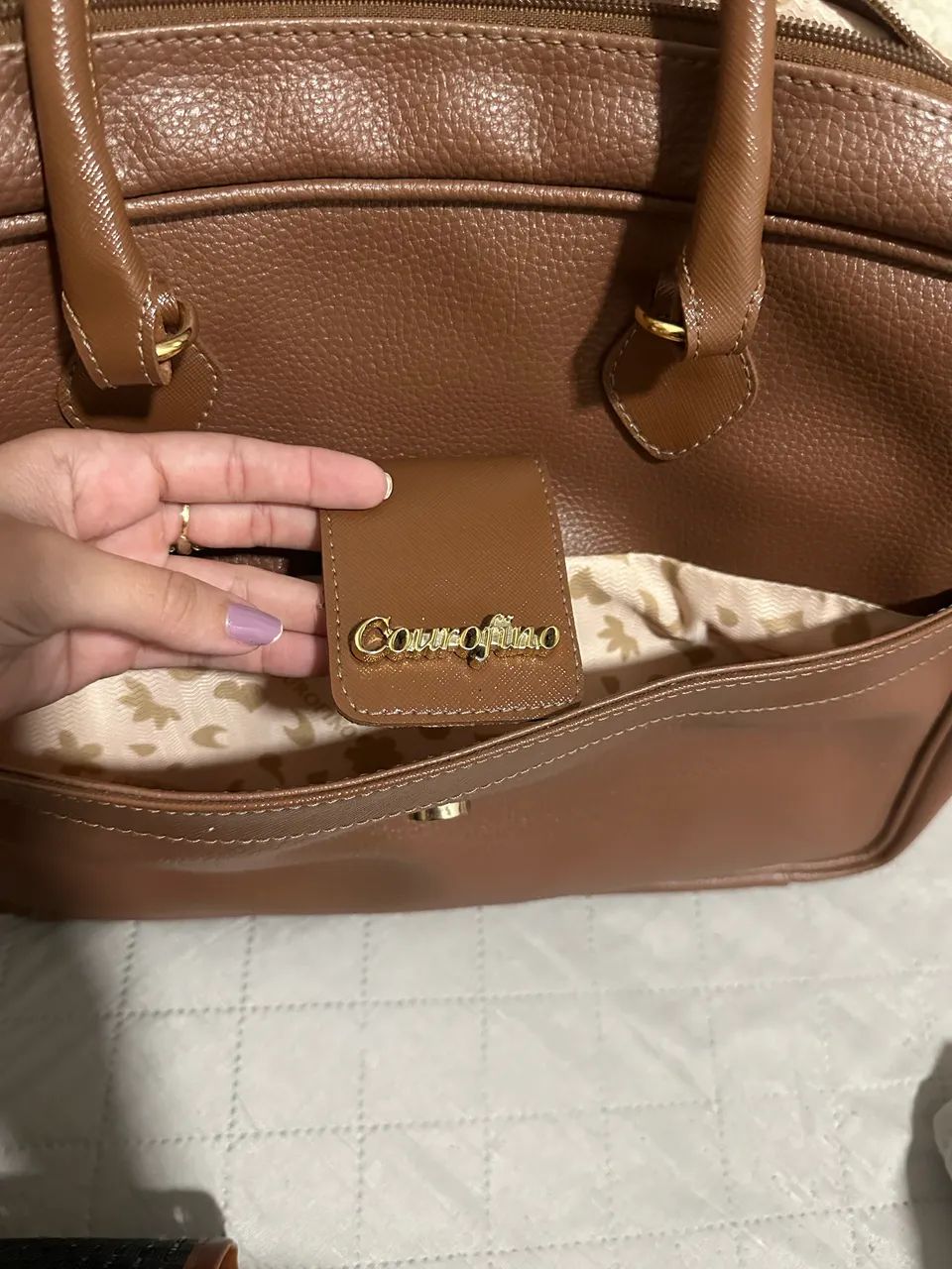 Bolsa de couro para notebook - Foto 3