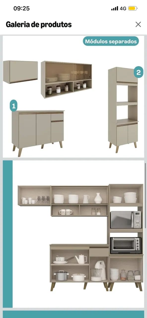 OPORTUNIDADE! ARMÁRIO MODULADO