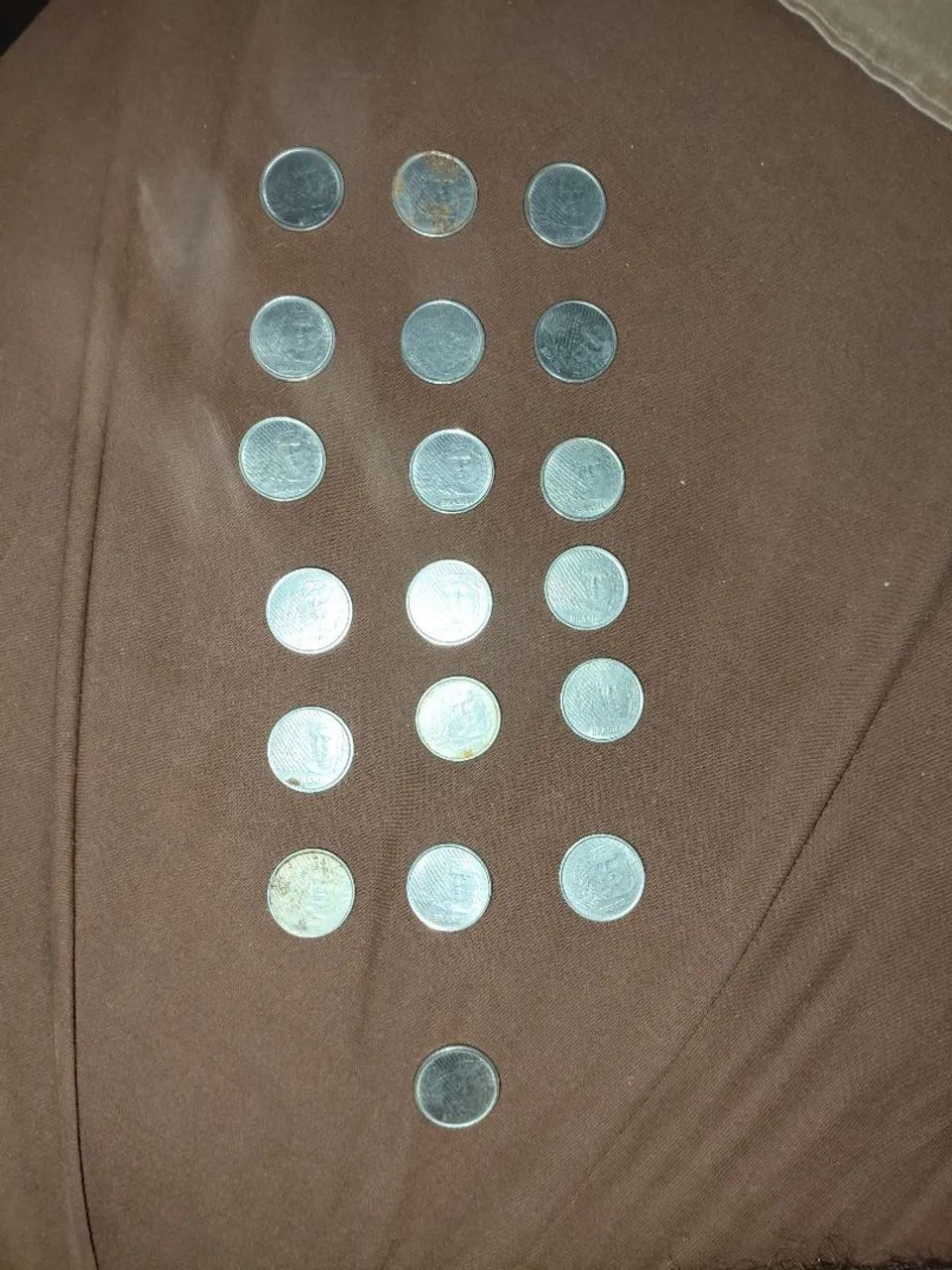 Conjunto de 19 moedas de 5 centavos com cunhagem entre 1994 e 1997 - Foto 2