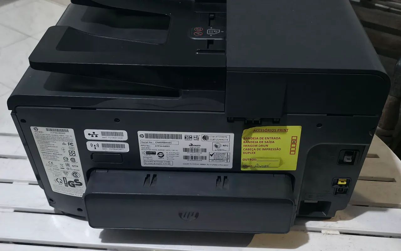 IMPRESSORA MULTIFUNCIONAL HP OFFICEJET PRO 8610 - Foto 4