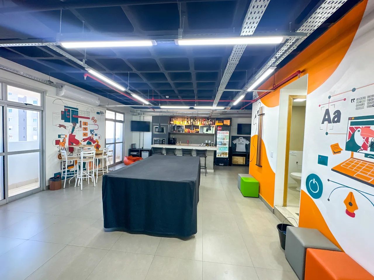 10 Salas Comerciais Mobiliadas no Edifício Inove | 470 m² na Avenida T-9 - Foto 4