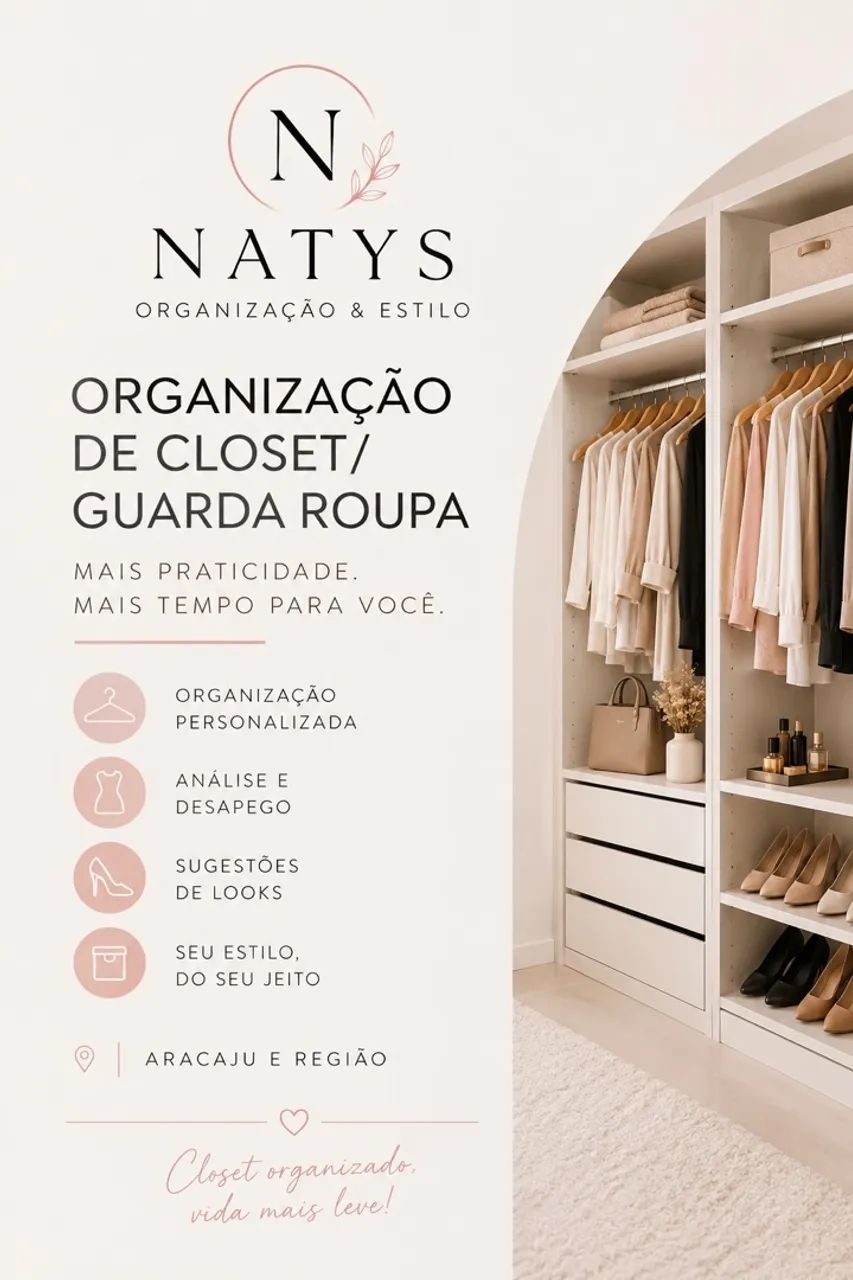 Organização de Closet/Guarda roupa  - Foto 2