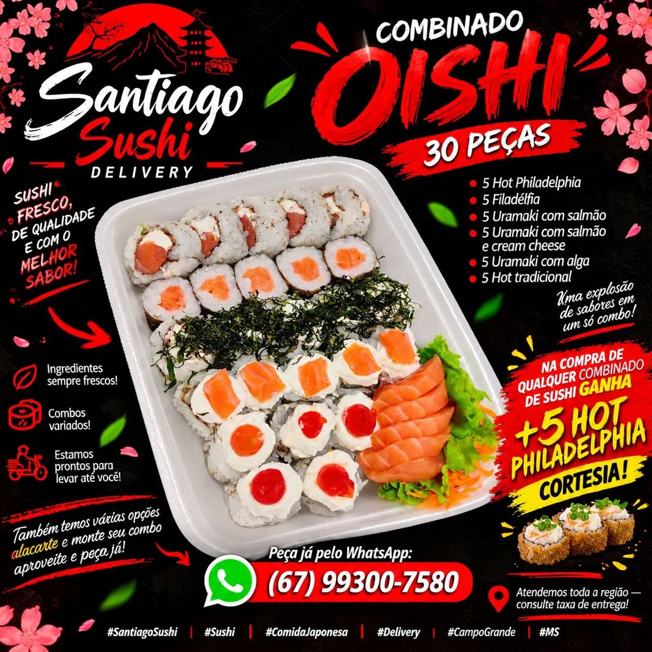 Sushi delicioso+cortesia  - Foto 2