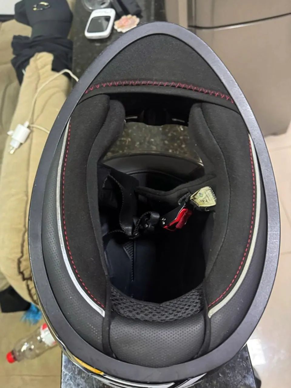 Capacete Race Tech em estado de novo - Foto 4