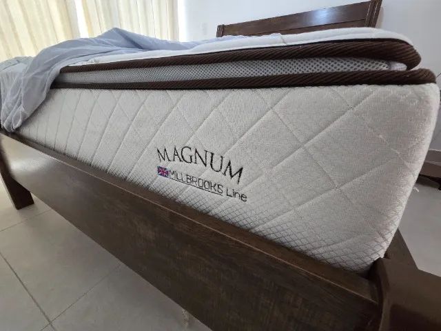 Cama de casal com colchão  - Foto 4