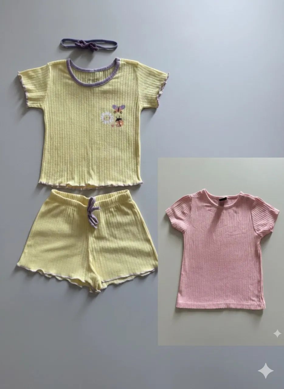 Lote de roupas de 1 a 2 anos Menina  - Foto 2