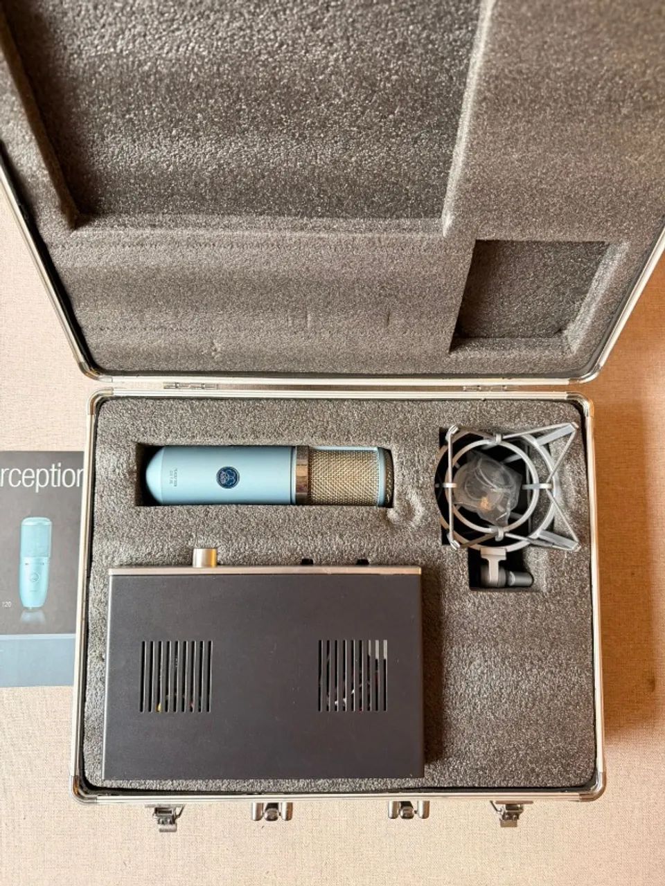 Microfone AKG 820 Tube - NOVO - Foto 6