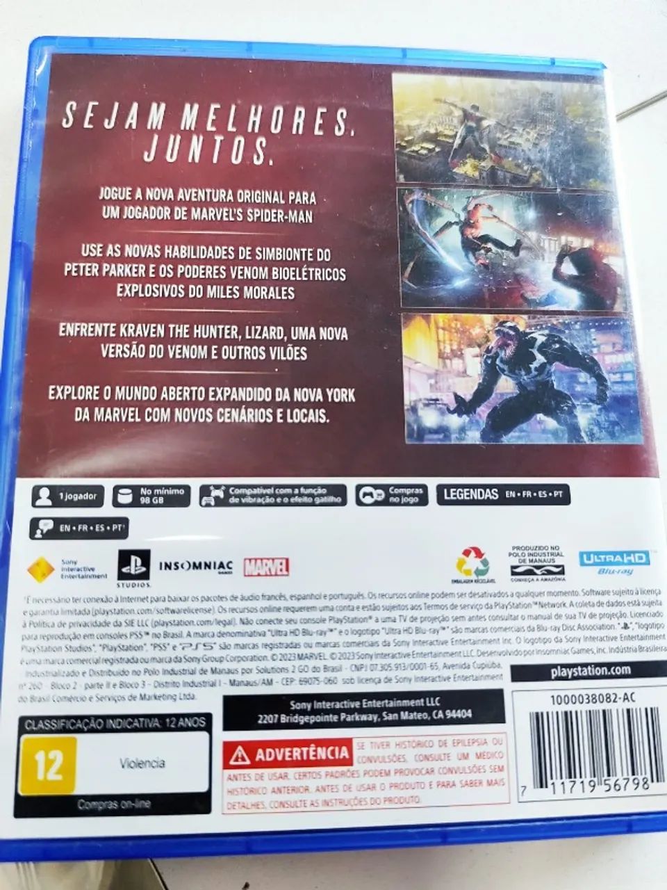 Jogo PS5 SPIDER -MAN 2  - Foto 3