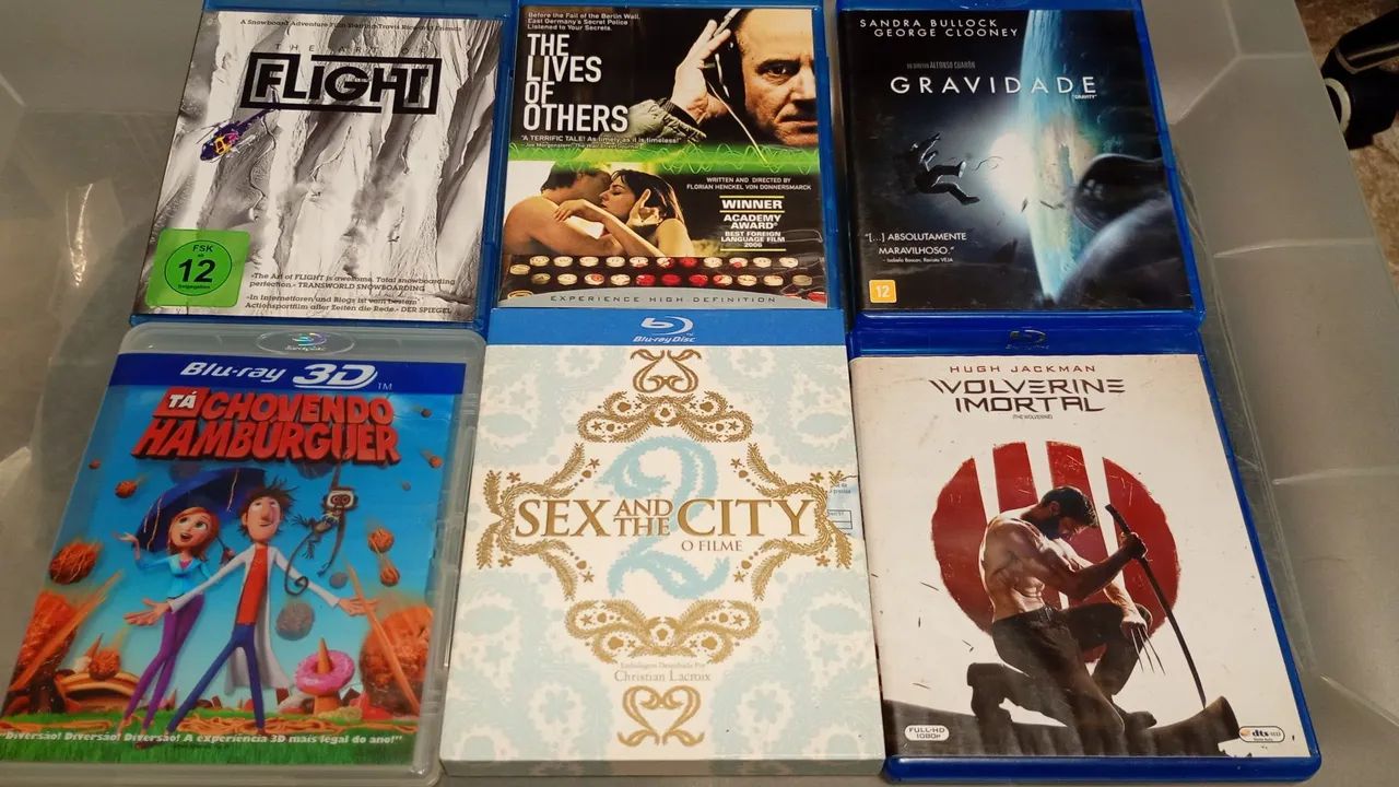 Blu-ray coleção com 78 Blu-ray todos originais em excelente estado
