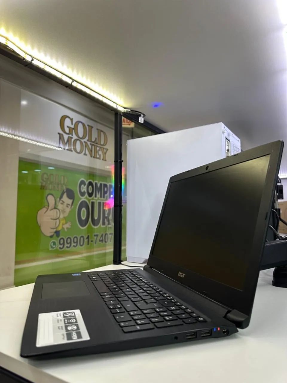 NOTEBOOK ACER + SSD COM GARANTIA ! EM ATE 10X - Foto 5