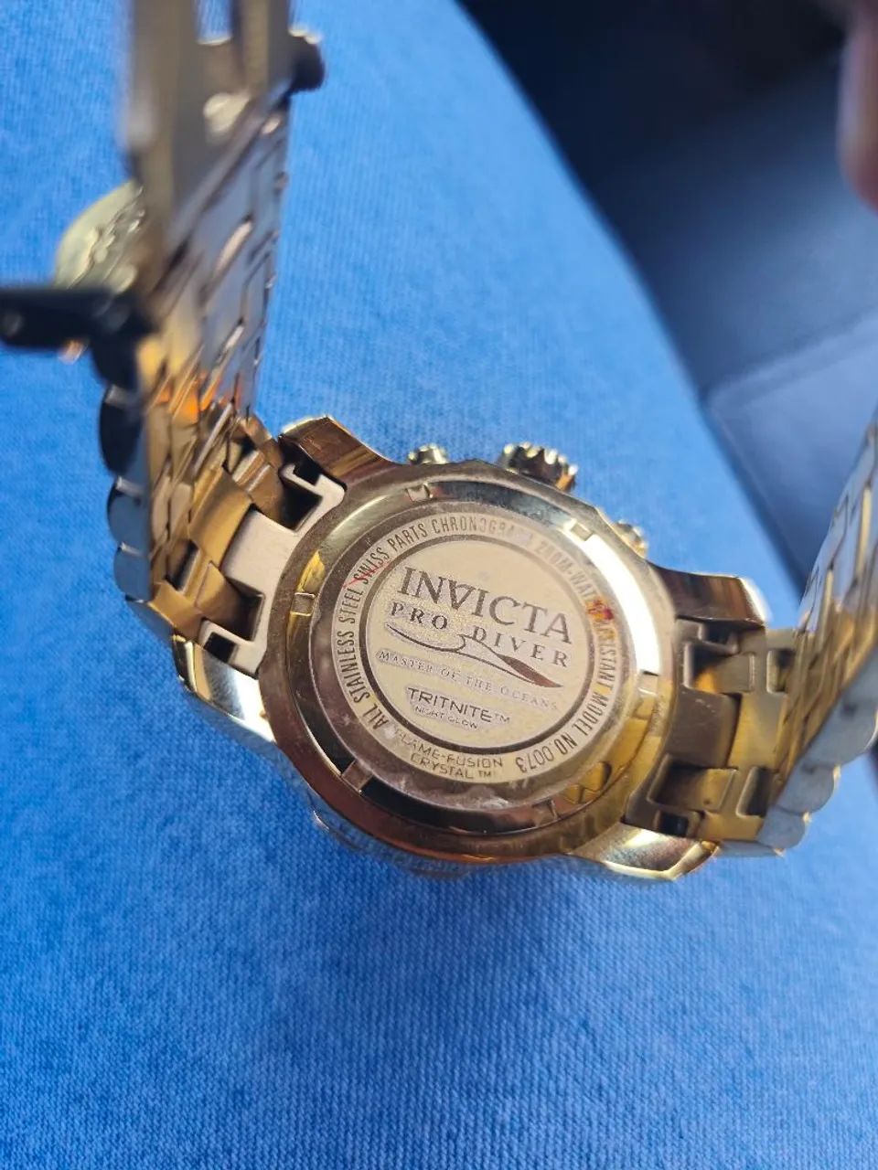 Relógio INVICTA TRITNITE No 0073 - Foto 4