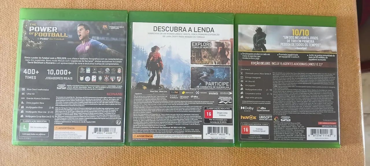 3 JOGOS DE XBOX ONE - Foto 2