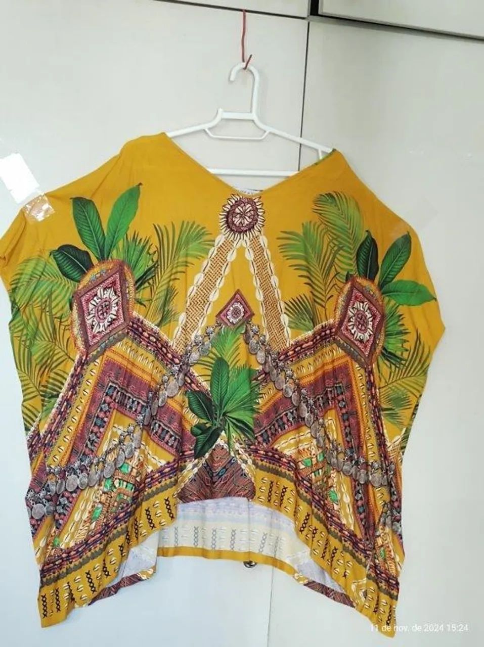 blusa plus size estampada tamanho GG - Foto 2
