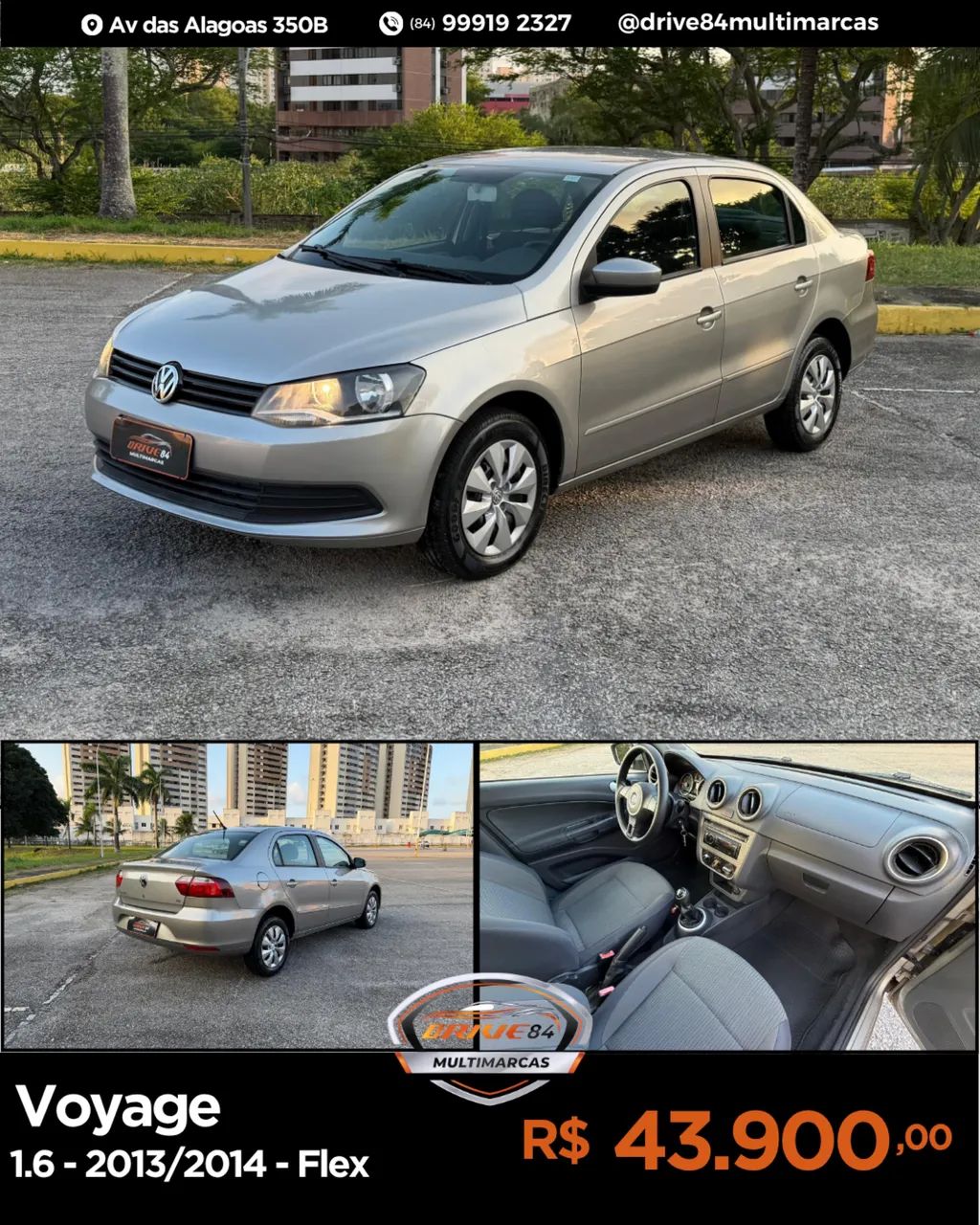 Volkswagen Voyage VOYAGE 1.6/1.6 City Mi Total Flex 8V 4p 2014