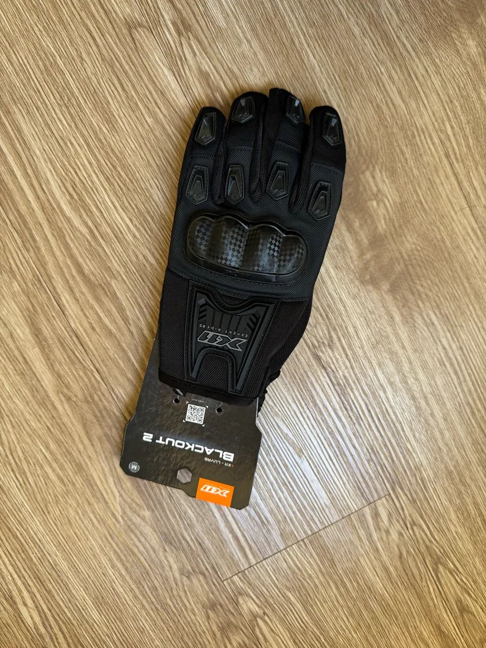 luva x11 blackout 2 moto masculina - Foto 2