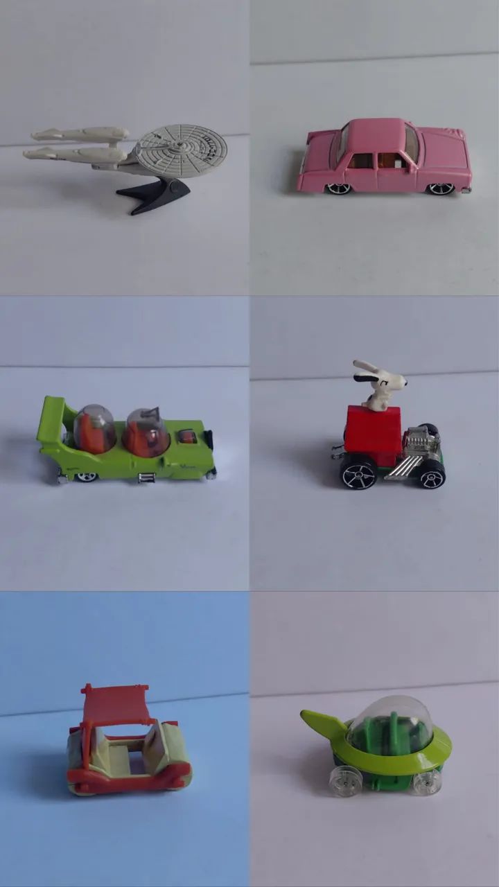 8 carrinhos mine 