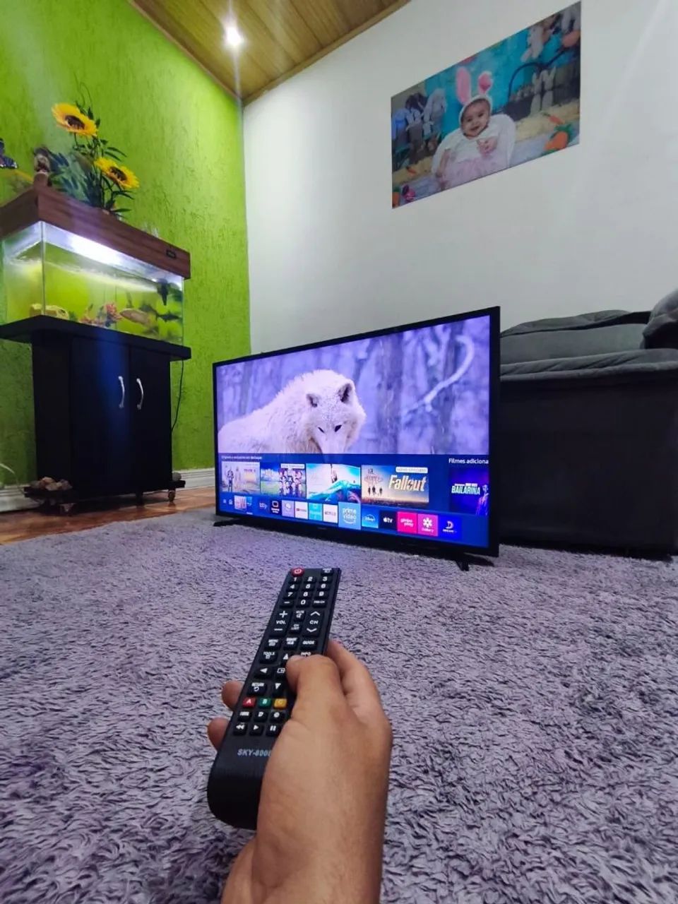 SMART TV SAMSUNG 48 POLEGADAS TOP PERFEITA BARATA. R$1.200. ENTREGO!  - Foto 4