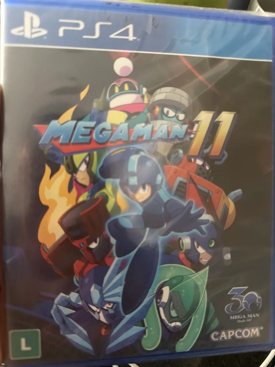 Mega man 11 lacrado vendo ou troco 