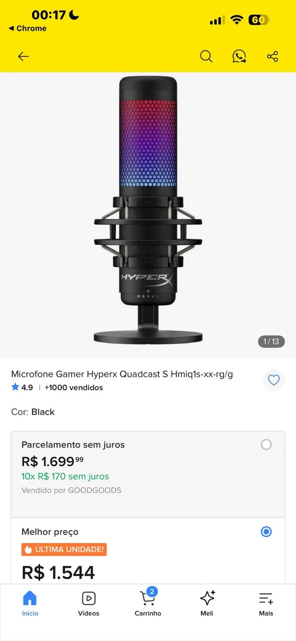 Hyperx Quadcast S - Foto 2