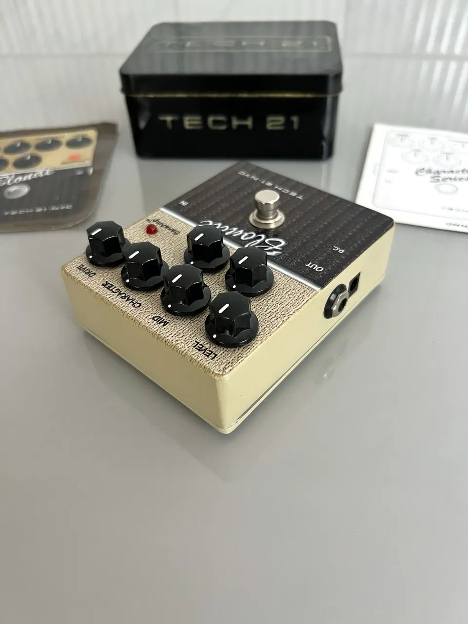 Pedal Blonde Sansamp Tech 21 - Instrumentos musicais - Cruz das