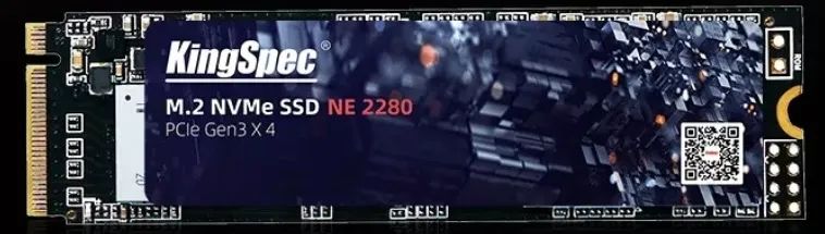 Ssd M.2 256GB KingSpec M2 NVMe (Novo / Lacrado) - Foto 3
