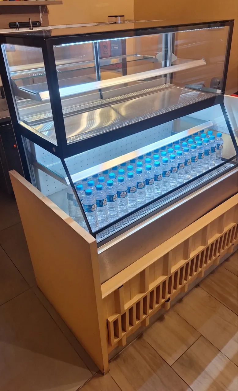 Vitrine Refrigerada Dupla Mista Inox (Doces e Bebidas)  - Foto 2