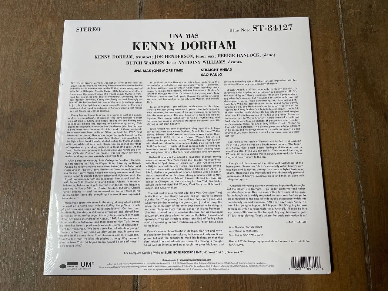 Vinil LP Una Mas, Kenny Dorham - Foto 2