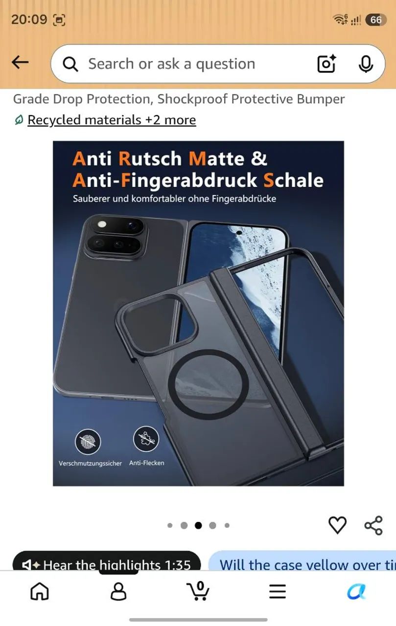 Capa FNTCASE celular Google Pixel 11 Pro Fold  - Foto 3