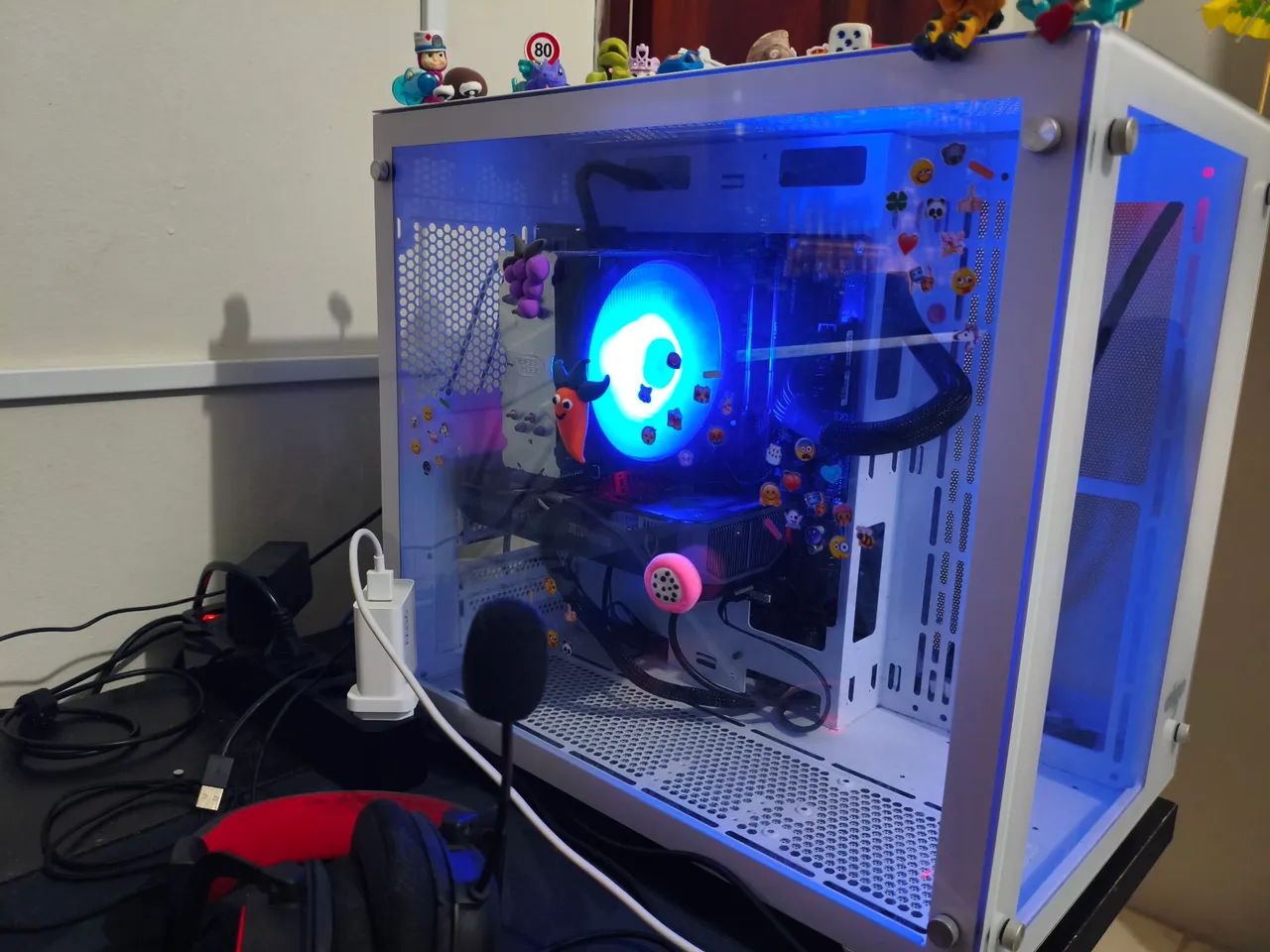 Vendo setup gamer completo, roda tudo - Foto 2
