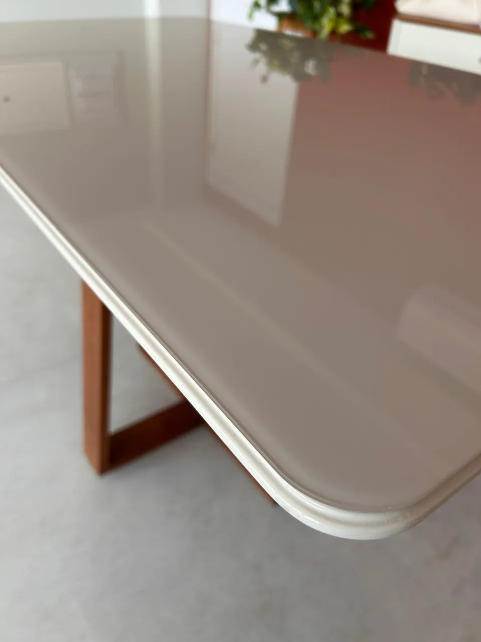 Mesa perfeita com vidro - Foto 4